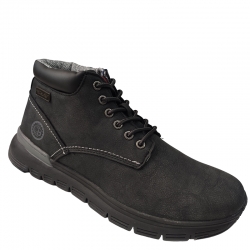 ΑΝΔΡΙΚΑ ΜΠΟΤΑΚΙΑ COTTOΝ  BELT ΜΑΥΡΑ