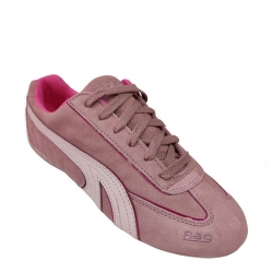 ΓΥΝΑΙΚΕΙΑ ΔΕΡΜΑΤΙΝΑ  ΑΘΛΗΤΙΚΑ FLAG ΡΟΖ