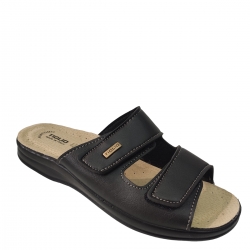 ΑΝΔΡΙΚΕΣ ΔΕΡΜΑΤΙΝΕΣ ΠΑΝΤΟΦΛΕΣ TIGLIO ΜΑΥΡΑ